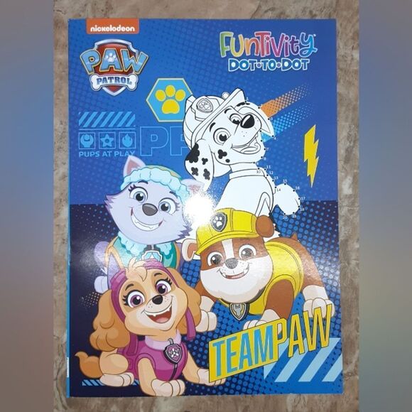 New Paw Patrol Dot to Dot Activity Book - Picture 1 of 1